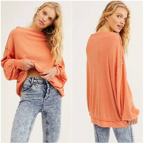 Free People Tops - NWT FREE PEOPLE | Main Squeeze Hacci Slouch Top